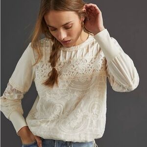 Anthropologie/TINY Lace Top